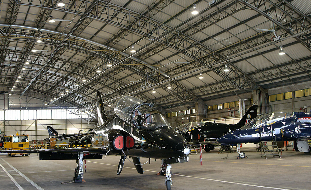 Heating solution for hangar or depot